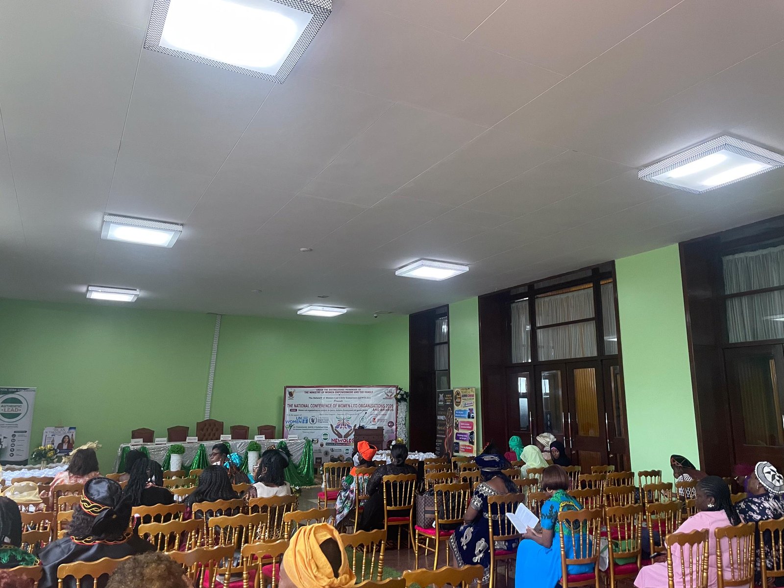 Participants gathered inside the 2026 National Conference of Women-Led Organisations
