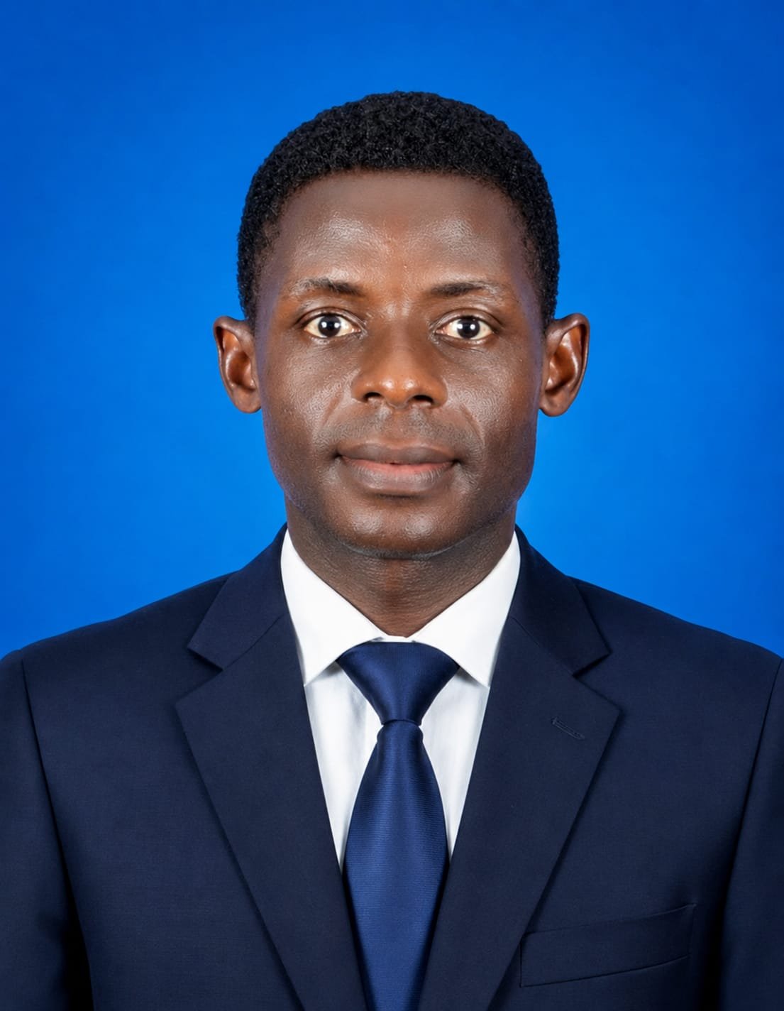 Portrait of Takang Gilbert Takang, Secretary of Equal Education Initiative