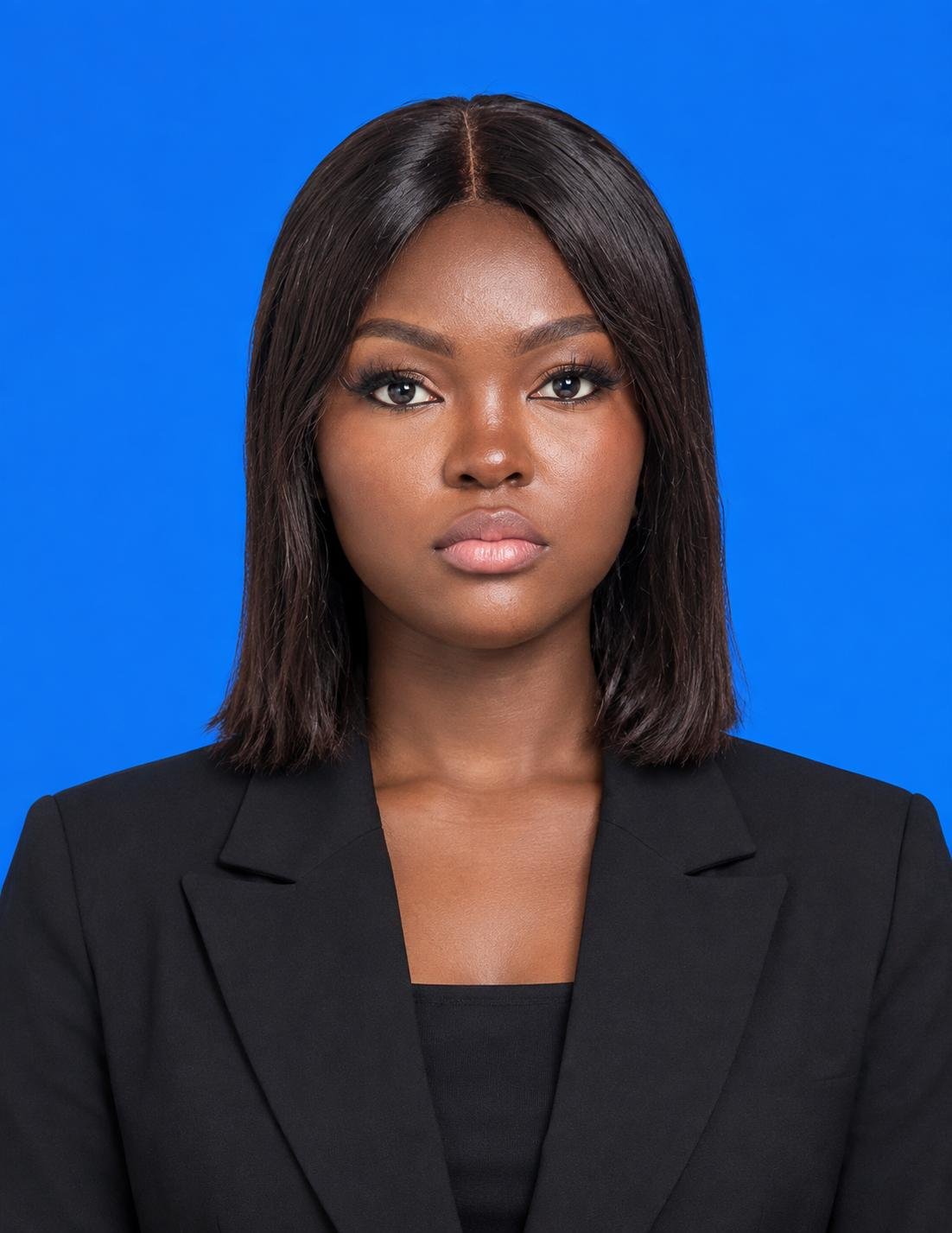 Portrait of Agbor Adzongo Diana Esther, Treasurer of Equal Education Initiative